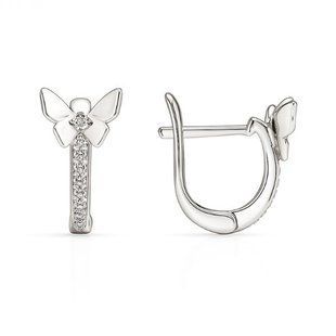 Серьги серебряные Фантазия с фианитами Silver Style (24571.12 sku:2300104239633) 24571.12 фото