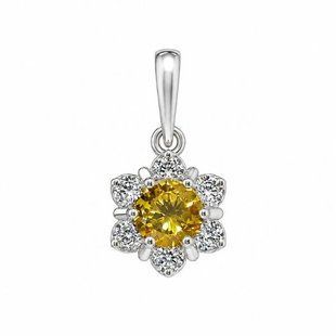 Подвес серебряный фантазия с фианитами Silver Style (40108.50 sku:2300102568902) 40108.50 фото