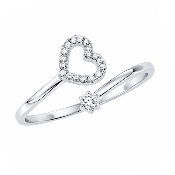Каблучка срібна фантазія з фіанітами Silver Style 18 р. (11771.25 sku:2300104309565) 11771.25 фото