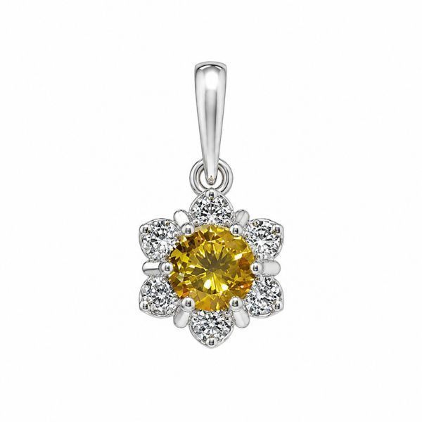 Подвес серебряный фантазия с фианитами Silver Style (40108.50 sku:2300102568902) 40108.50 фото