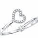 Каблучка срібна фантазія з фіанітами Silver Style 18 р. (11771.25 sku:2300104309565) 11771.25 фото 3