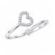 Каблучка срібна фантазія з фіанітами Silver Style 18 р. (11771.25 sku:2300104309565) 11771.25 фото 1