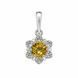 Подвес серебряный фантазия с фианитами Silver Style (40108.50 sku:2300102568902) 40108.50 фото 2