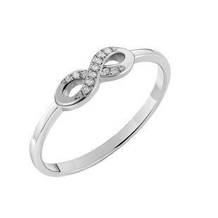 Кольцо серебряное фантазия с фианитами Silver Style 17.5 р. (11731.10 sku:2300103895991) 11731.10 фото
