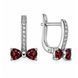 Серьги серебряные Фантазия с фианитами Silver Style (244736.44 sku:2300104294052) 244736.44 фото 2