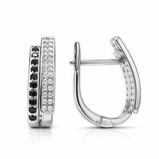 Серьги серебряные дорожка с фианитами Silver Style (20333.12 sku:2300102885788) 20333.12 фото