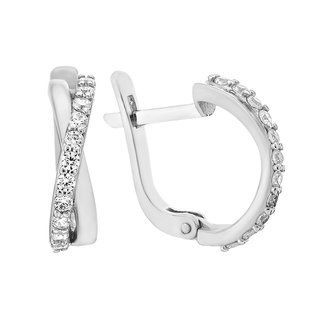 Серьги серебряные фантазия с россыпью Silver Style (20811.15 sku:2300104238605) 20811.15 фото