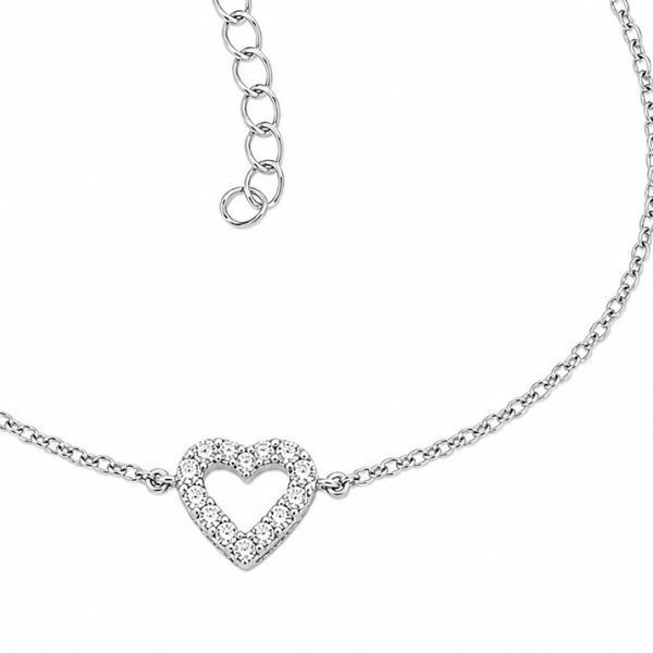 Браслет серебряный фантазия с фианитами Silver Style 16-20 р. (82541.12 sku:2300104398774) 82541.12 фото