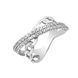 Кольцо серебряное фантазия с россыпью Silver Style 16 р. (КВ2373 sku:4443006517015) КВ2373 фото 1