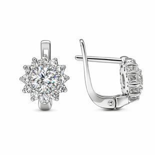 Серьги серебряные Фантазия с фианитами Silver Style (21131.50 sku:2300104182984) 21131.50 фото