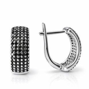 Серьги серебряные дорожка с фианитами Silver Style (20412.10 sku:2300103914296) 20412.10 фото
