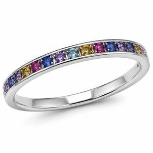 Кольцо серебряное дорожка с фианитами Silver Style 16.5 р. (100932.12 sku:2300103609598) 100932.12 фото