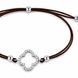 Браслет на нити шамбола Клевер с фианитами Silver Style 15-20 р. (803447.12 sku:2300104302795) 803447.12 фото 3