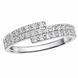 Каблучка срібна фантазія з фіанітами Silver Style 19 р. (11001.17 sku:2300102984436) 11001.17 фото 1