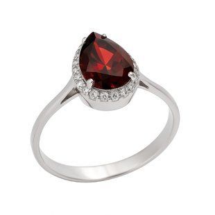 Кольцо серебряное фантазия с фианитами Silver Style 17 р. (118836.69 sku:2300104071141) 118836.69 фото