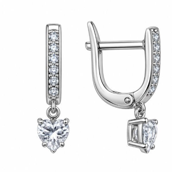 Сережки срібні Фантазія з фіанітами Silver Style (24961.55 sku:2300104272364) 24961.55 фото