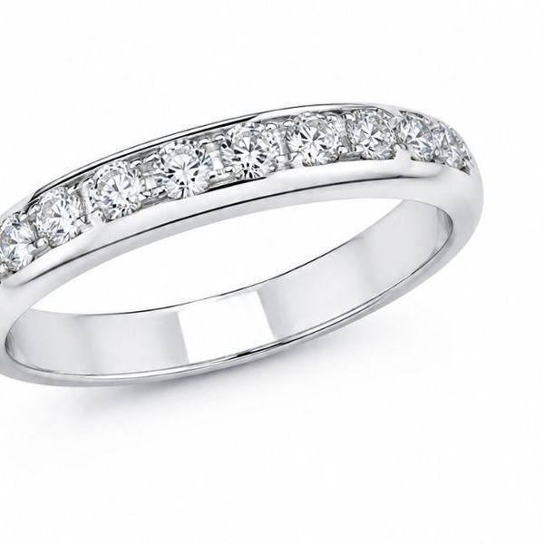 Каблучка срібна доріжка з фіанітами Silver Style 19 р. (11101.20 sku:2300102694786) 11101.20 фото