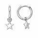 Сережки-кільця (конго) срібні без каменів Silver Style (25520.00 sku:2300104117658) 25520.00 фото 1