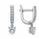 Сережки срібні Фантазія з фіанітами Silver Style (24961.55 sku:2300104272364) 24961.55 фото 2