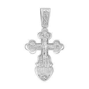Крестик серебряный Распятие Христа Silver Style (70050.00 sku:2300103525546) 70050.00 фото