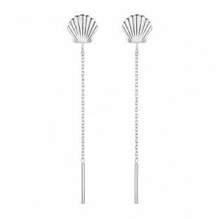 Серьги-протяжки серебряные без камней Silver Style (33180.00 sku:2300104228347) 33180.00 фото