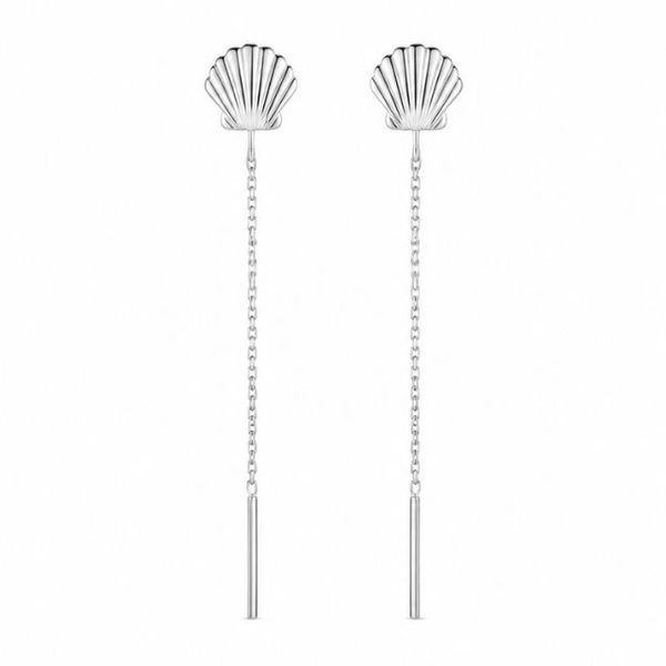 Серьги-протяжки серебряные без камней Silver Style (33180.00 sku:2300104228347) 33180.00 фото