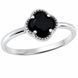 Кольцо серебряное Клевер с ониксом Silver Style 16 р. (111316.80 sku:2300103712472) 111316.80 фото 1