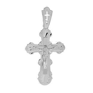 Крестик серебряный Распятие Христа Silver Style (3145-МР НВ sku:4552002592091) 3145-МР НВ фото
