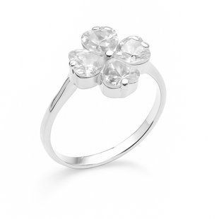 Кольцо серебряное фантазия с фианитами Silver Style 17.5 р. (11911.55 sku:2300104308438) 11911.55 фото