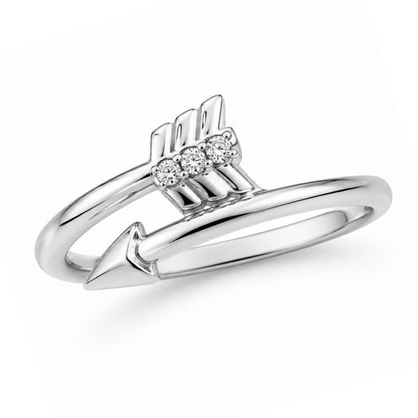 Кольцо серебряное фантазия с фианитами Silver Style 17.5 р. (11531.10 sku:2300103829194) 11531.10 фото