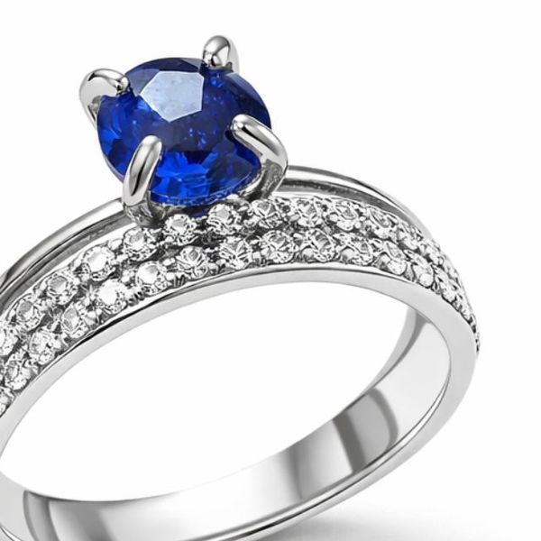 Каблучка срібна фантазія з фіанітами Silver Style 18 р. (10185.60 sku:2300102493716) 10185.60 фото