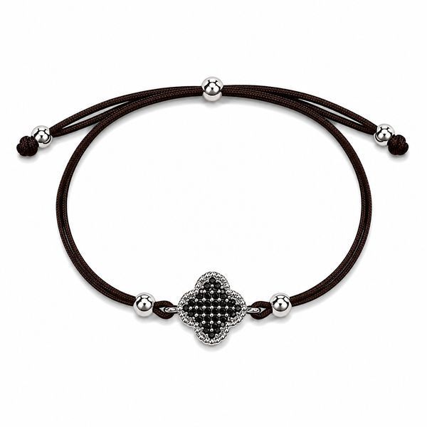 Браслет на нити шамбола Клевер Silver Style 15-20 р. (80352.47.10 sku:2300104305901) 80352.47.10 фото