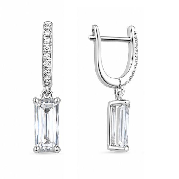Сережки срібні Фантазія з фіанітами Silver Style (25431.48 sku:2300104019006) 25431.48 фото