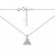 Кольє срібне Фантазія з фіанітами Silver Style 40-45 р. (90291.12 sku:2300104141271) 90291.12 фото 1