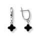 Сережки срібні Конюшина з емаллю Silver Style (221321.00 sku:2300103577705) 221321.00 фото 1