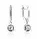 Серьги серебряные Фантазия с фианитами Silver Style (22811.40 sku:2300103551118) 22811.40 фото 2