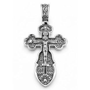 Крестик серебряный Распятие Христа Silver Style (700526.00 sku:2300104255824) 700526.00 фото