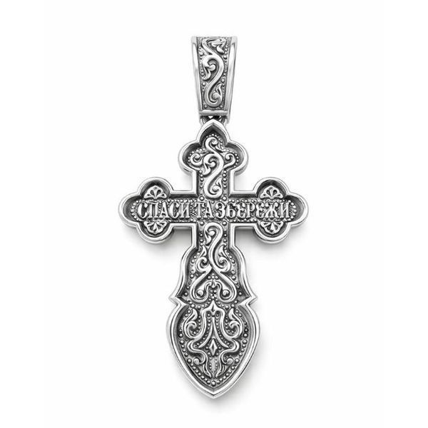 Хрестик срібний Розп'яття Христове Silver Style (700526.00 sku:2300103733903) 700526.00 фото