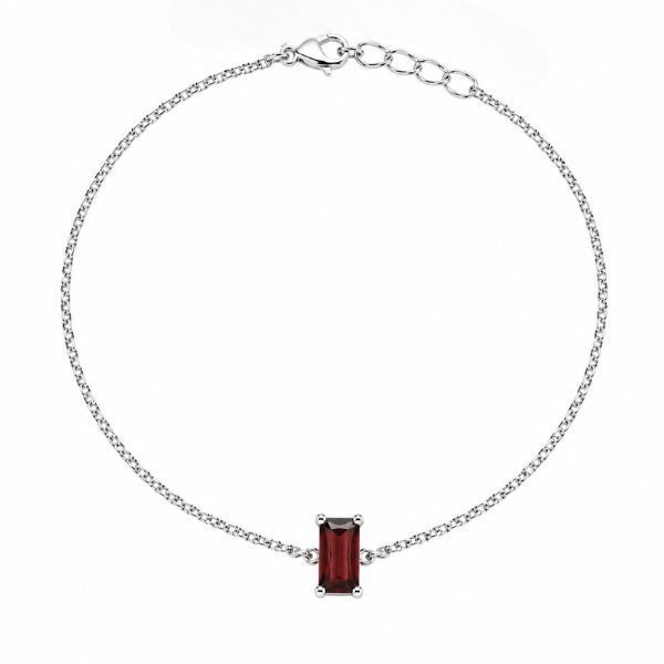 Браслет срібний фантазія з фіанітами Silver Style (808636.48 sku:2300103995516) 808636.48 фото