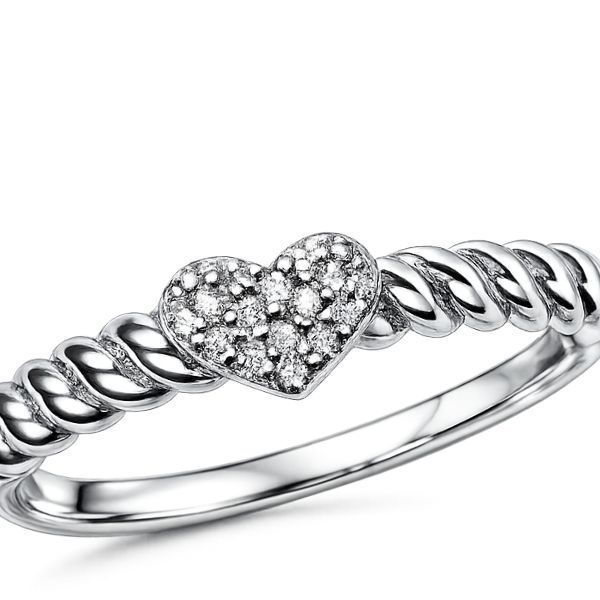 Каблучка срібна фантазія з фіанітами Silver Style 17 р. (117012.10 sku:2300103902453) 117012.10 фото