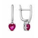 Сережки срібні Фантазія з фіанітами Silver Style (249518.55 sku:2300103961788) 249518.55 фото 1