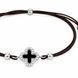 Браслет на нити шамбола Клевер с эмалью Silver Style 15-20 р. (803621.47.12 sku:2300104288457) 803621.47.12 фото 3