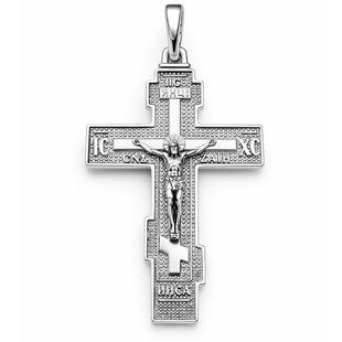Крестик серебряный Распятие Христа Silver Style (702826.00 sku:2300104255671) 702826.00 фото