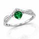 Кольцо серебряное фантазия с фианитами Silver Style 17.5 р. (10404.50 sku:2300103175710) 10404.50 фото 1
