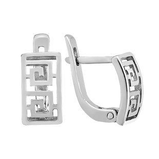 Серьги серебряные фантазия без камней Silver Style (21260.00 sku:2300103061105) 21260.00 фото