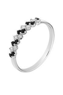 Кольцо серебряное фантазия с россыпью Silver Style 18 р. (10113.15 sku:2300104068325) 10113.15 фото