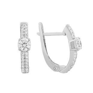 Серьги серебряные фантазия с россыпью Silver Style (20441.40 sku:2300103761104) 20441.40 фото