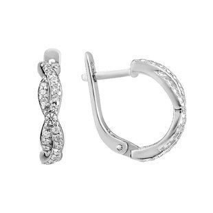 Серьги серебряные фантазия с россыпью Silver Style (21081.17 sku:2300103216529) 21081.17 фото