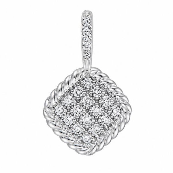 Підвіска срібна фантазія з розсипом Silver Style (40421.12 sku:2300103913015) 40421.12 фото