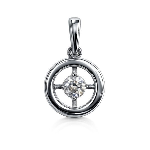 Підвіска срібна фантазія з фіанітами Silver Style (40071.40 sku:2300103847549) 40071.40 фото